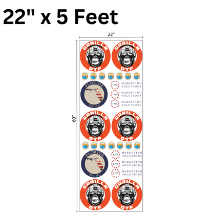 DTF Transfer Gang Sheet - Print Ready File